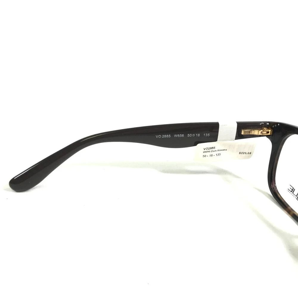Vogue Eyeglasses Frames VO2885 W656 Brown Tortoise Square Full Rim 50-18-35